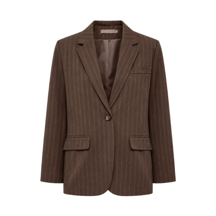 MARTA DU CHATEAU - BLAZER - DUSK - 15502NF - MORO1565