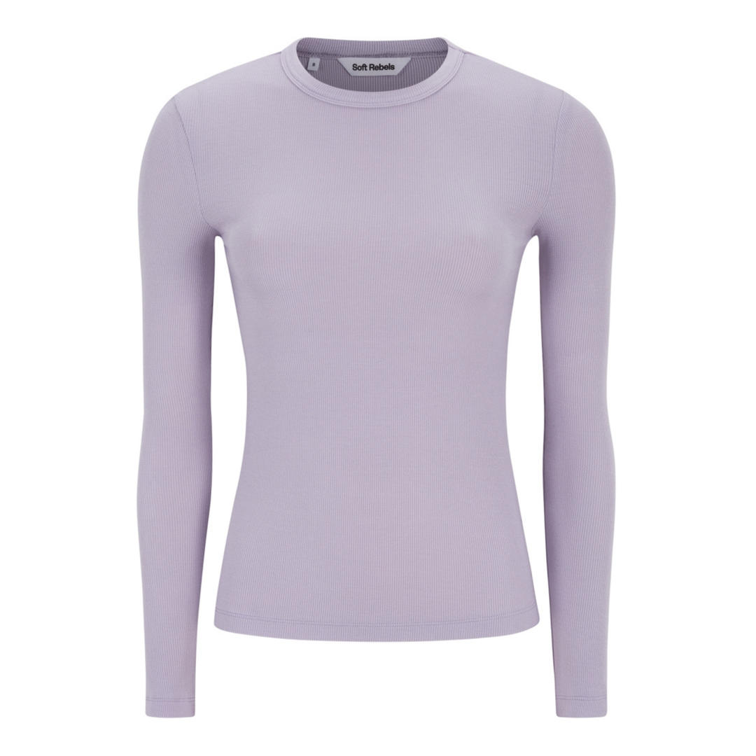SOFT REBELS - BLUSE - FENJA SRAW22-300 - THISTLE