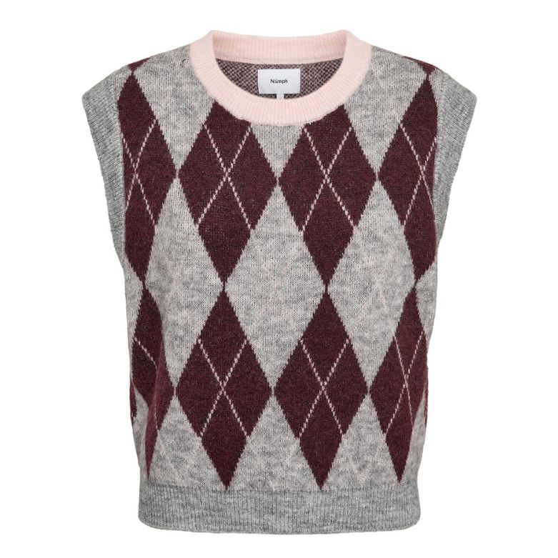 NUMPH - VEST - TIKLA - 707318 - medium grey mel
