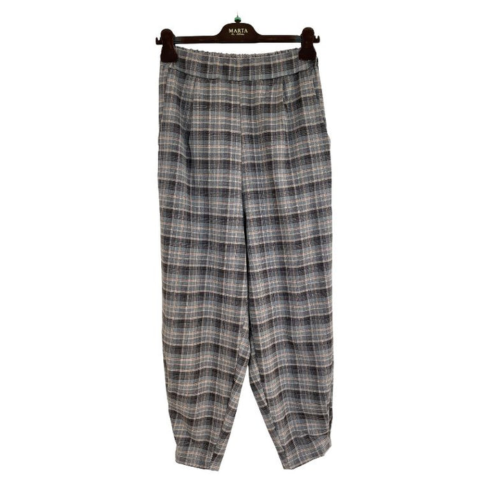 MARTA DU CHATEAU - BUKS - AMULET 56172M CHECK - GREY