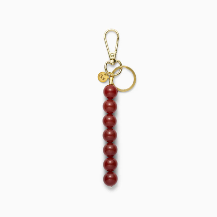 SOÏ - NØGLERING - CALI - RØD JADE