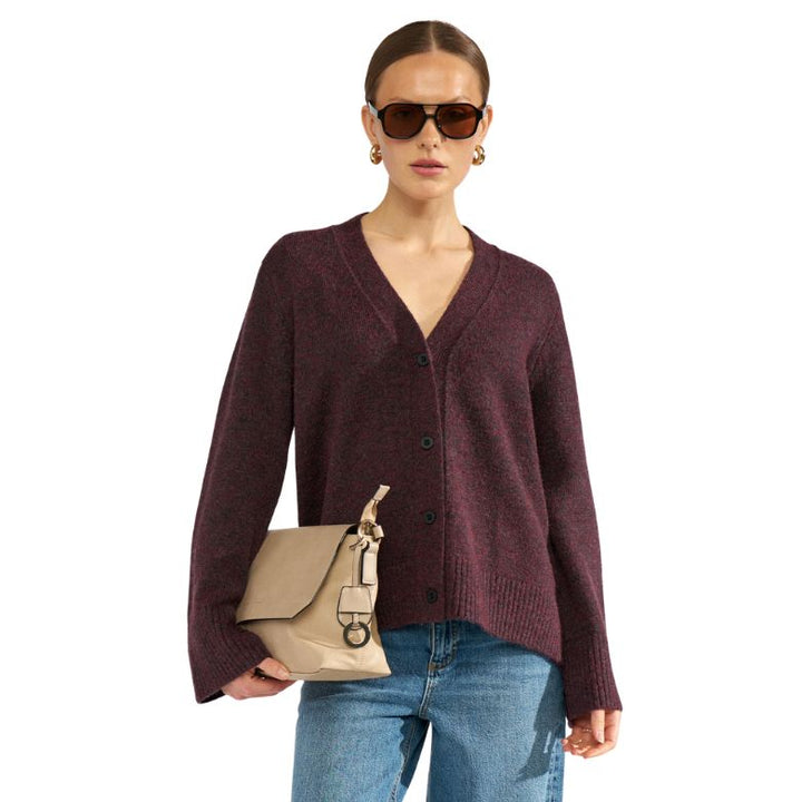 NÜMPH - CARDIGAN - OFELINA 707887 - FIG