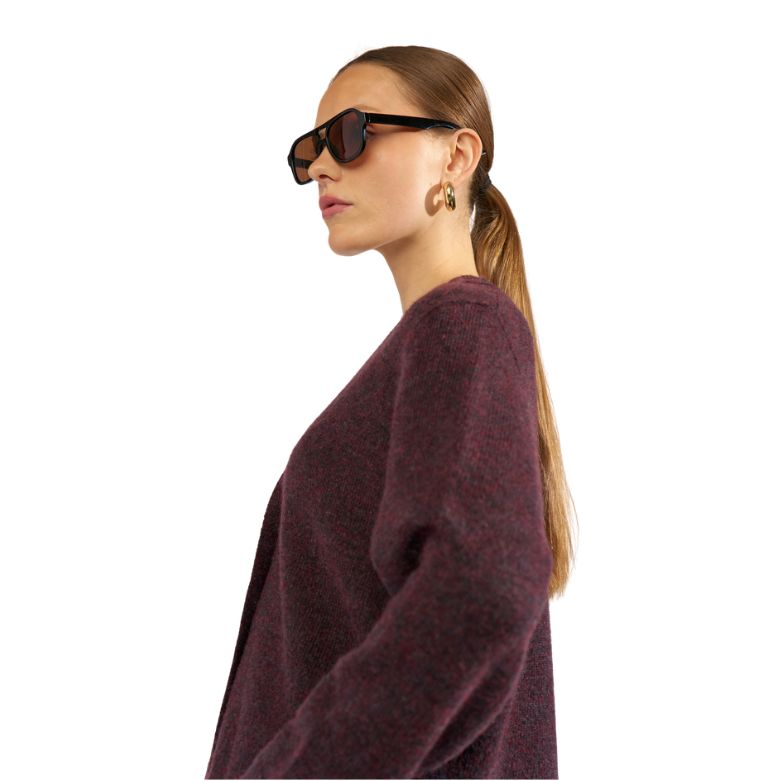 NÜMPH - CARDIGAN - OFELINA 707887 - FIG