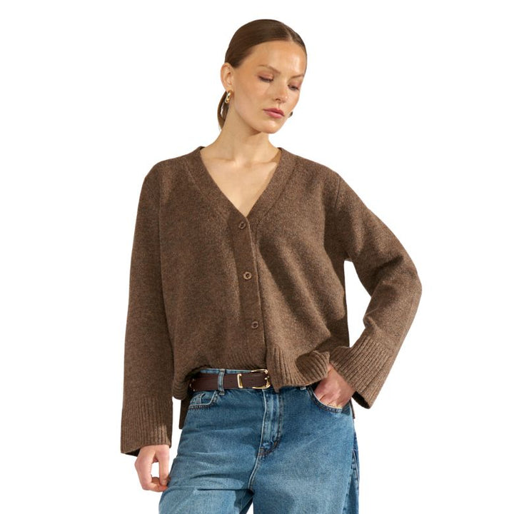NÜMPH - CARDIGAN - OFELINA 707887 - PINECONE
