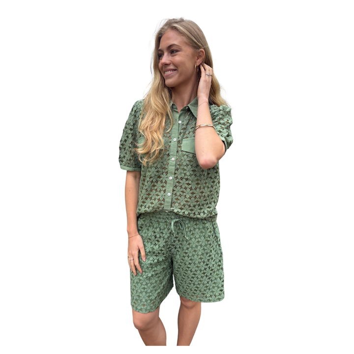 CONTINUE - BLUSE - CHARLOTTE - 15292 - ARMY