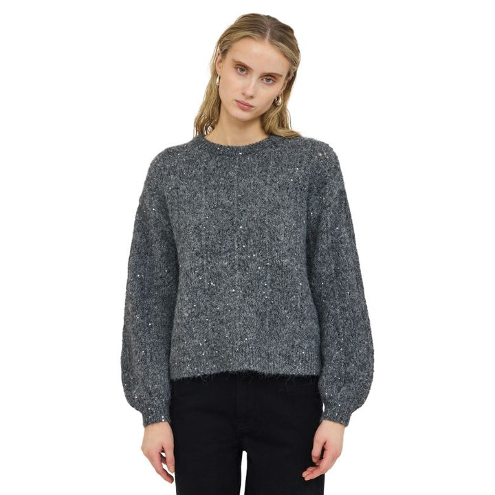 SOFT REBELS - STRIK - FRANCES SEQUIN SR626-205 - DARK GREY MELANGE