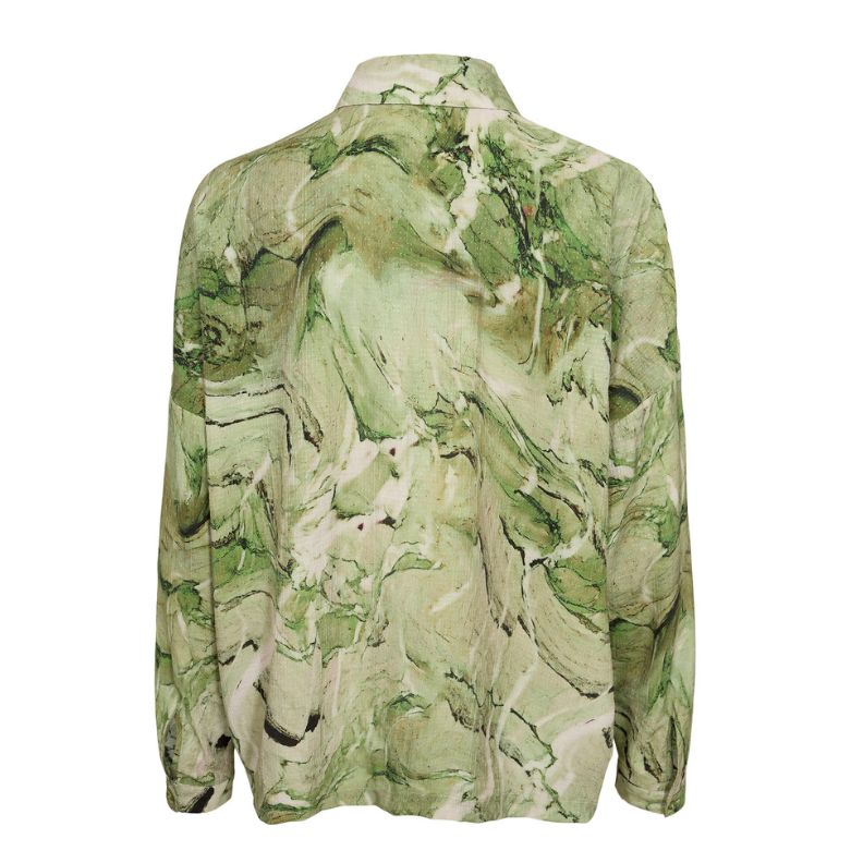 NUMPH - SKJORTE - MARLA  - 707293 - 4060 CALLA GREEN