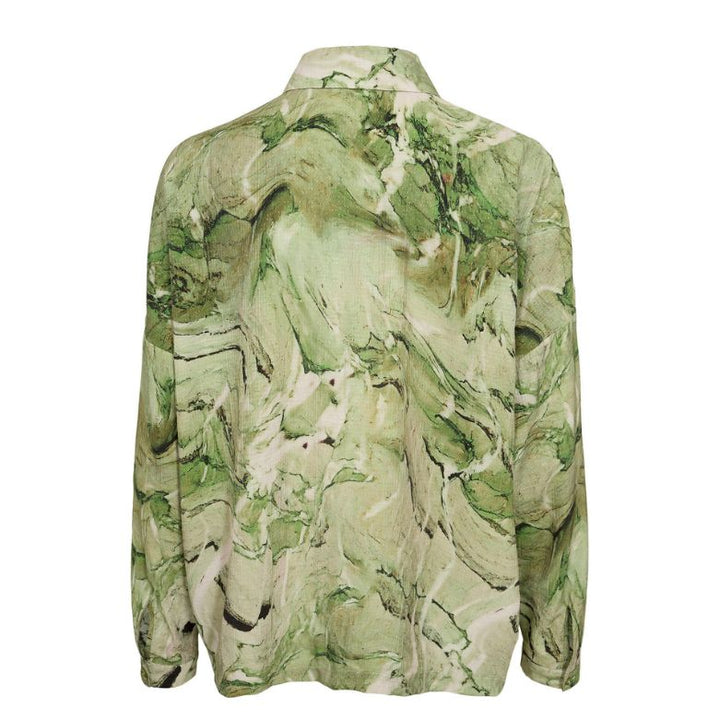 NUMPH - SKJORTE - MARLA  - 707293 - 4060 CALLA GREEN