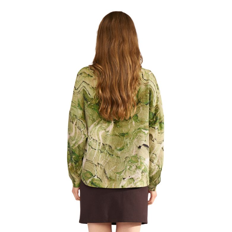 NUMPH - SKJORTE - MARLA  - 707293 - 4060 CALLA GREEN