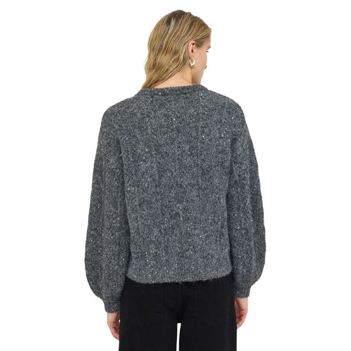 SOFT REBELS - STRIK - FRANCES SEQUIN SR626-205 - DARK GREY MELANGE