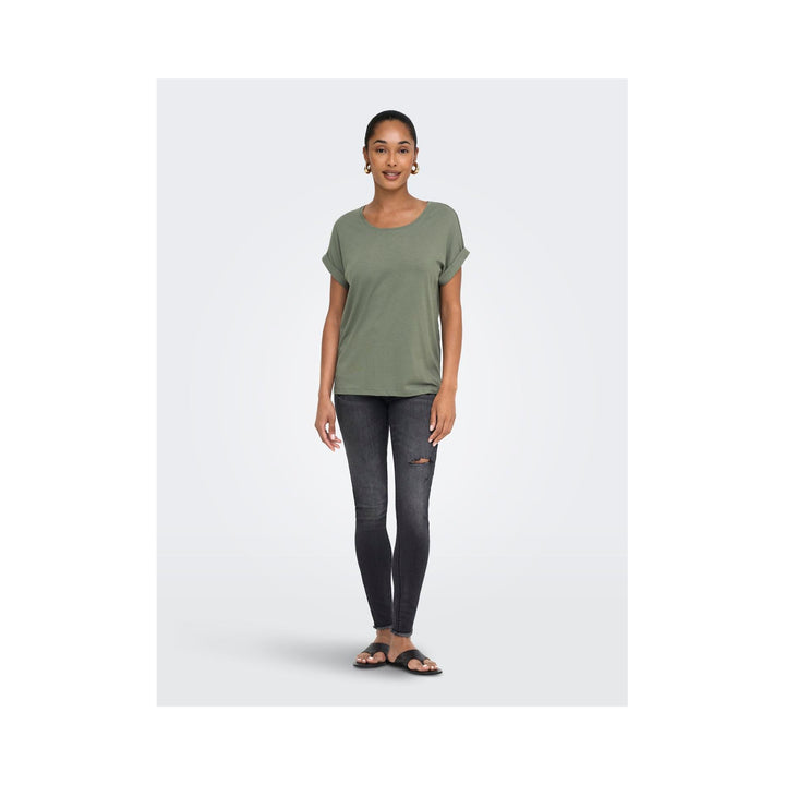 ONLY - T-SHIRT - MOSTER 15106662 - SMOKEY OLIVE