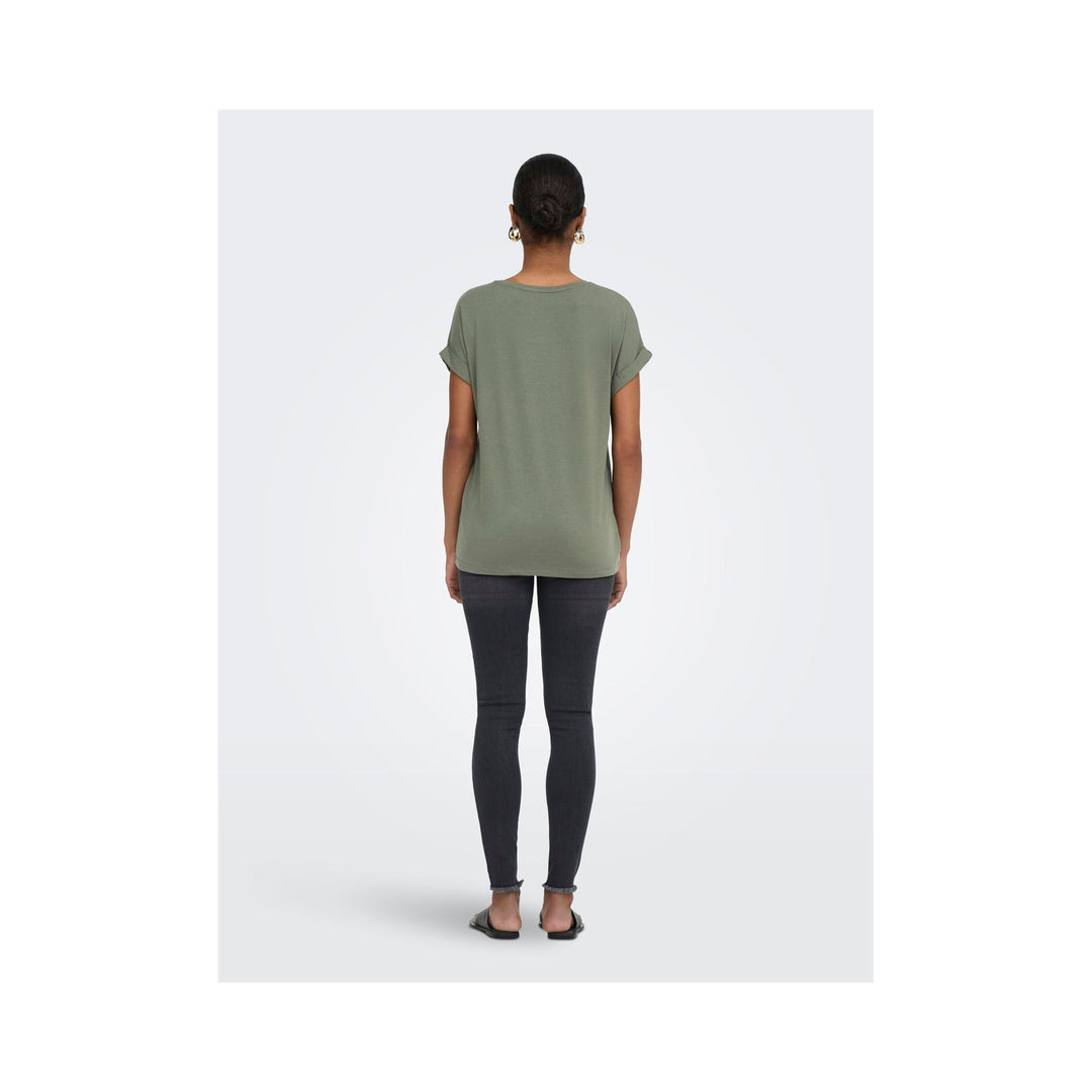 ONLY - T-SHIRT - MOSTER 15106662 - SMOKEY OLIVE