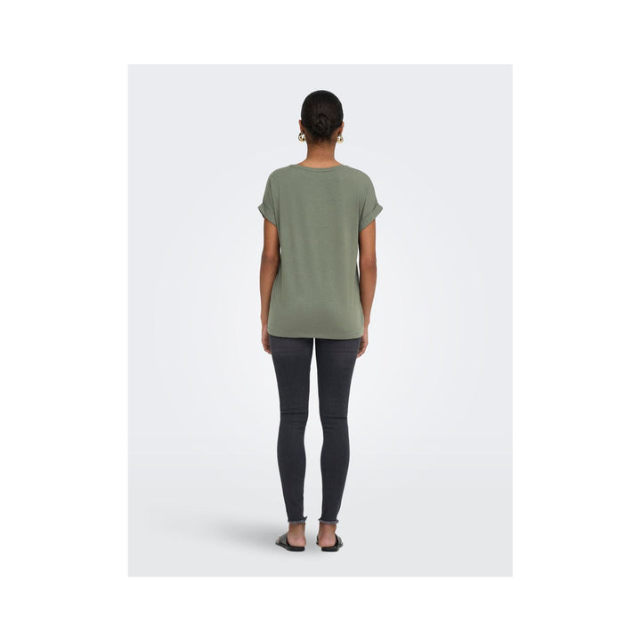 ONLY - T-SHIRT - MOSTER 15106662 - SMOKEY OLIVE